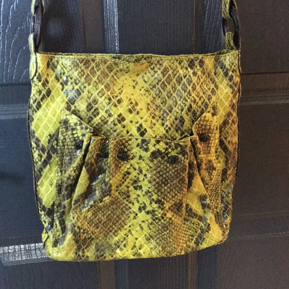 Falchi by Falchi | Faux Snakeskin Crossbody